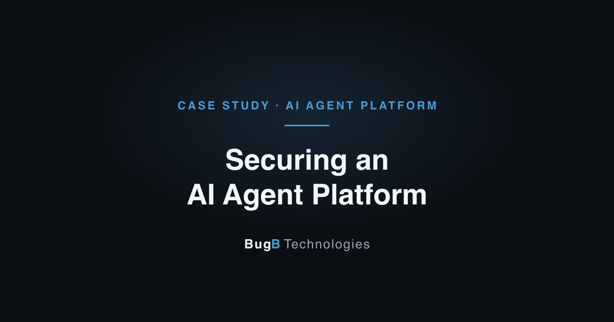 Securing an AI Agent Platform Before Every Release case study cover